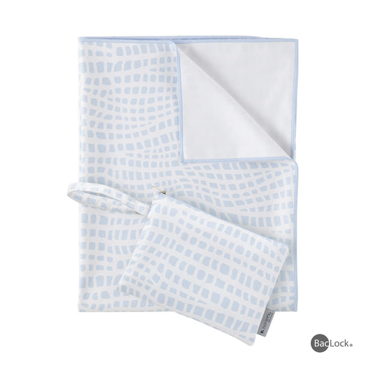 Beach Towel & Carrying Pouch BacLock, Water Tile