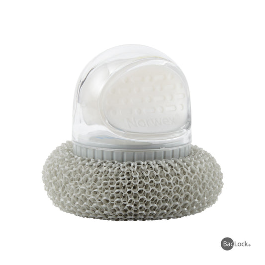 Reusable Handle and Mesh Dish Scrubber set
