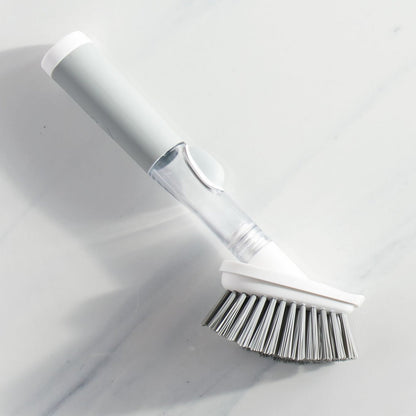 Soap-Dispensing Kitchen Scrub Brush