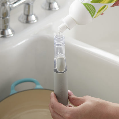 Soap-Dispensing Kitchen Scrub Brush