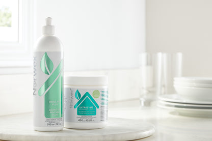 Dynamisk Duo UltraZyme™ Oppvaskpulver og RinseAid