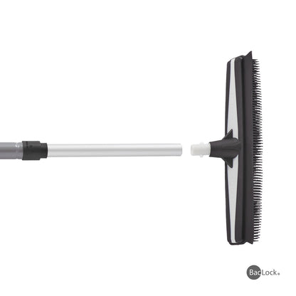 Teleskop moppeskaft med gummikost