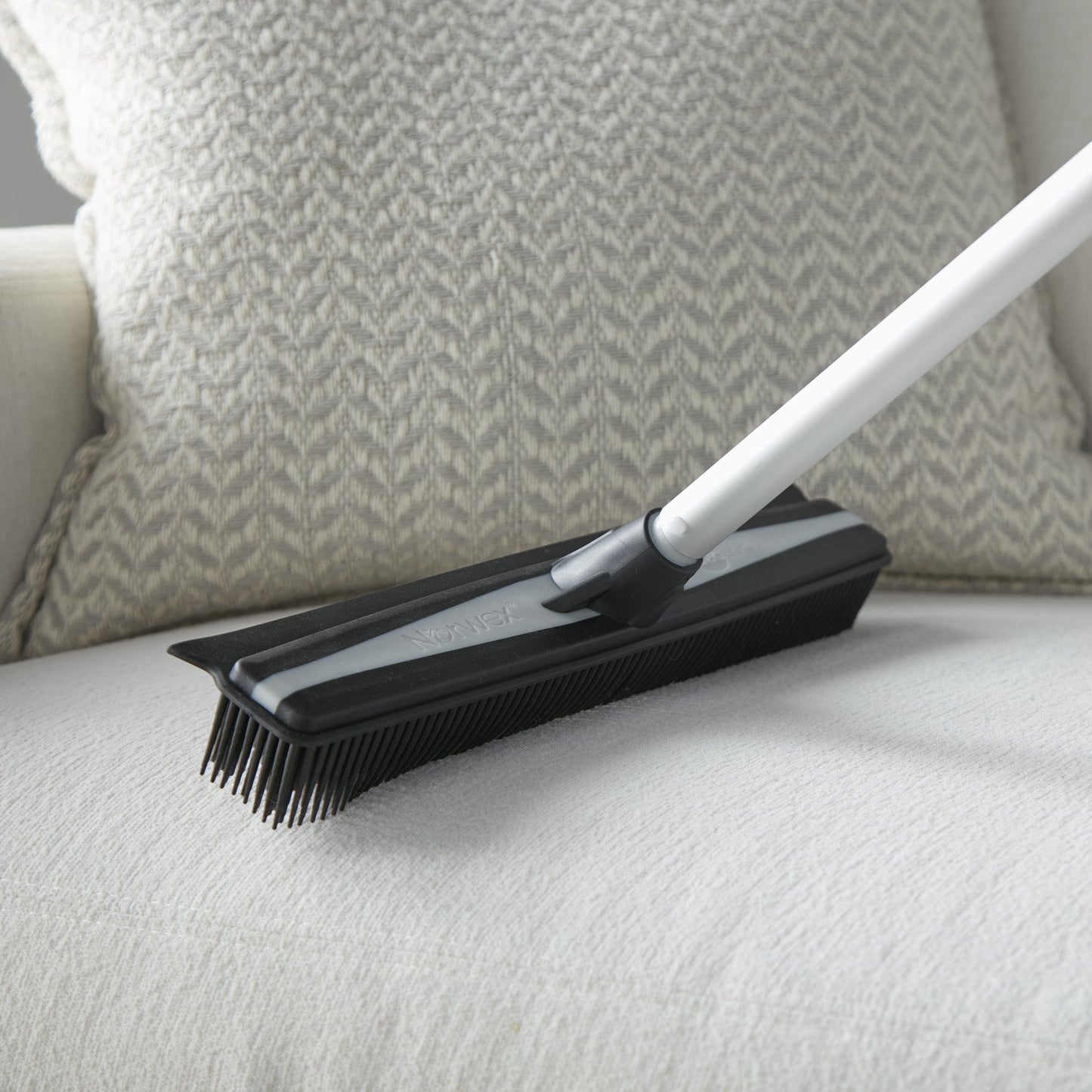 Teleskop moppeskaft med gummikost