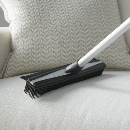 Teleskop moppeskaft med gummikost