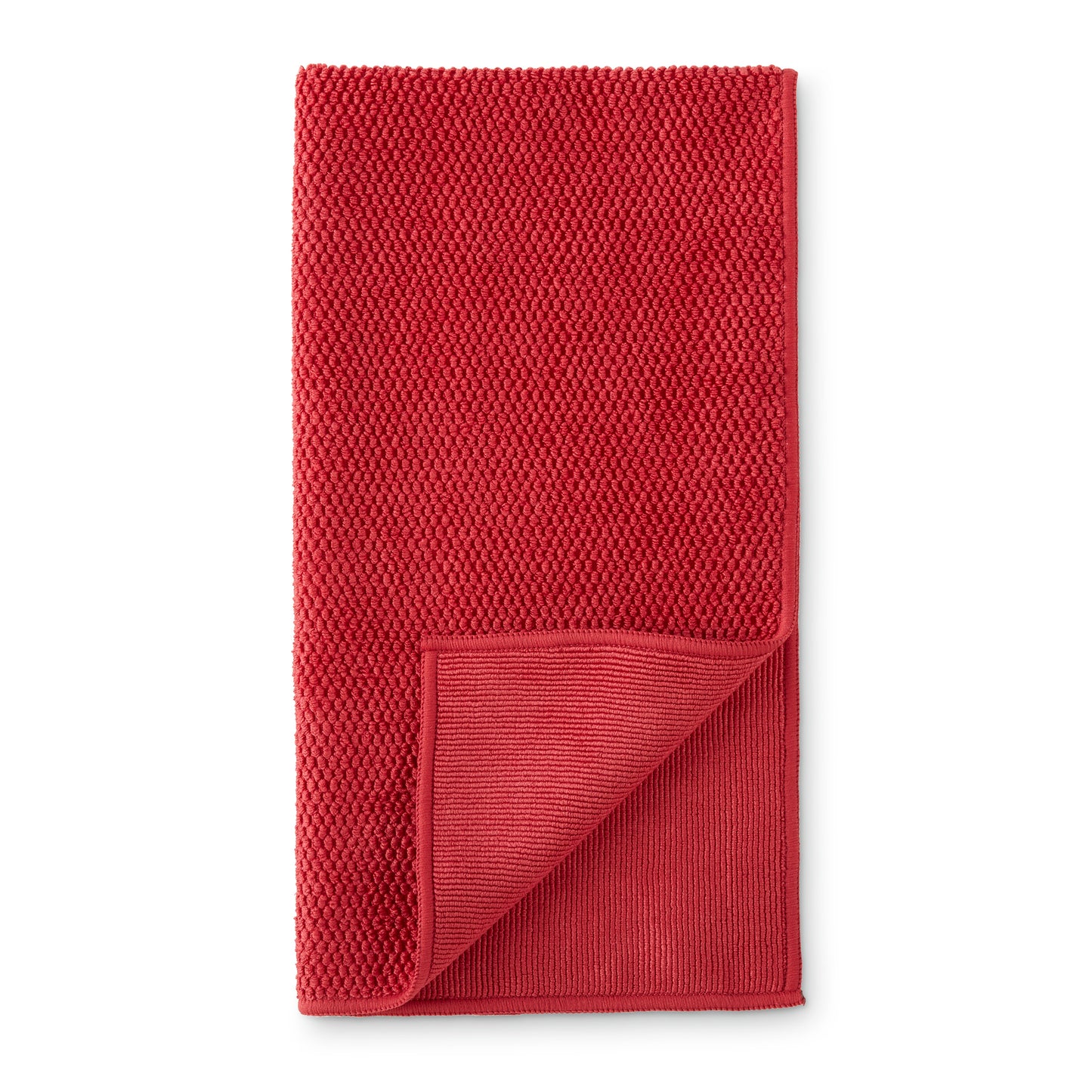 Diamond Textured Kitchen Towel, Cranberry LE