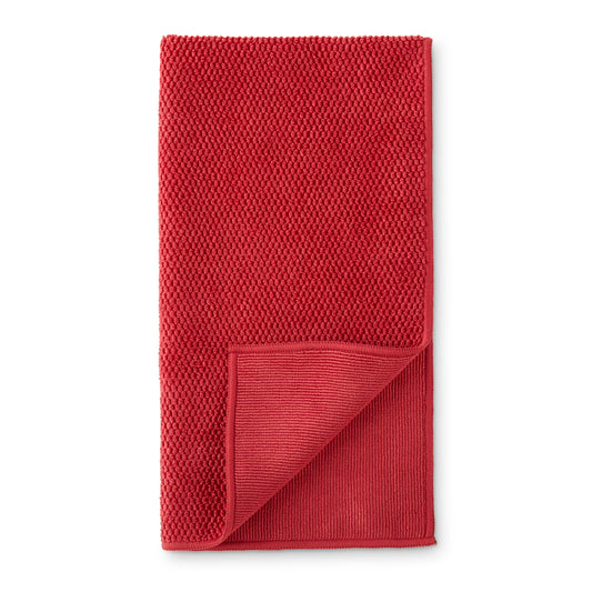 Diamond Textured Kitchen Towel, Cranberry LE