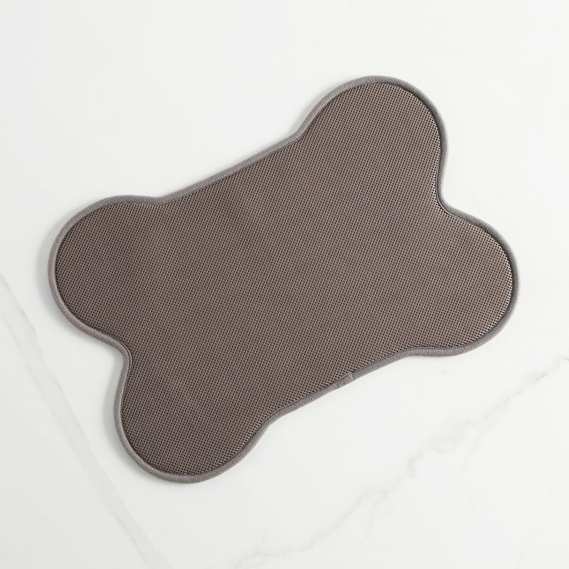 Pet Food Mat - Bone LE