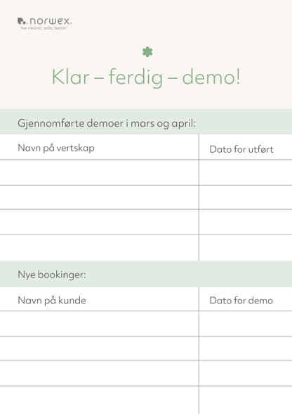 Klar - ferdig - demo - PDF