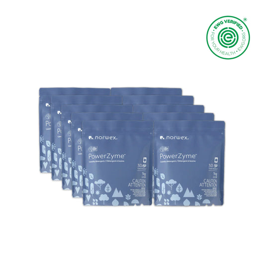 PowerZyme Laundry Detergent Sachet 30g, Pack of 10