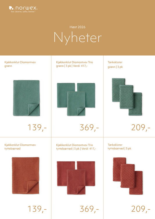 Nye Produkter Høst 2026 - A4 PDF