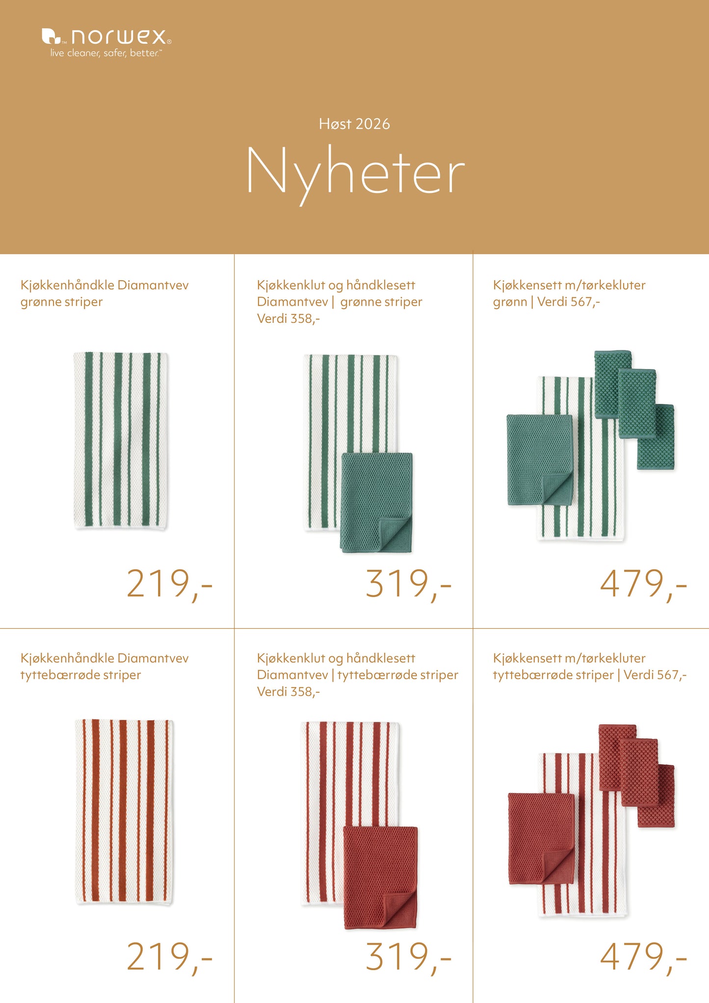 Nye Produkter Høst 2026 - A4 PDF