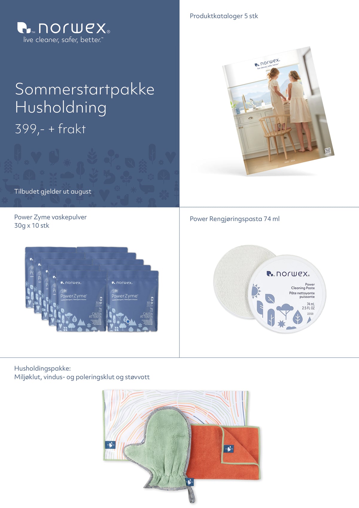 Summerstartpakke Husholdning 