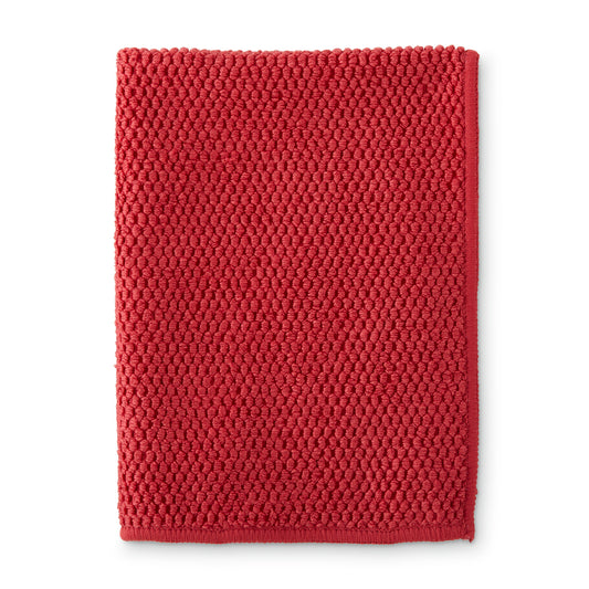 Diamond Textured Kitchen Cloth, Cranberry LE