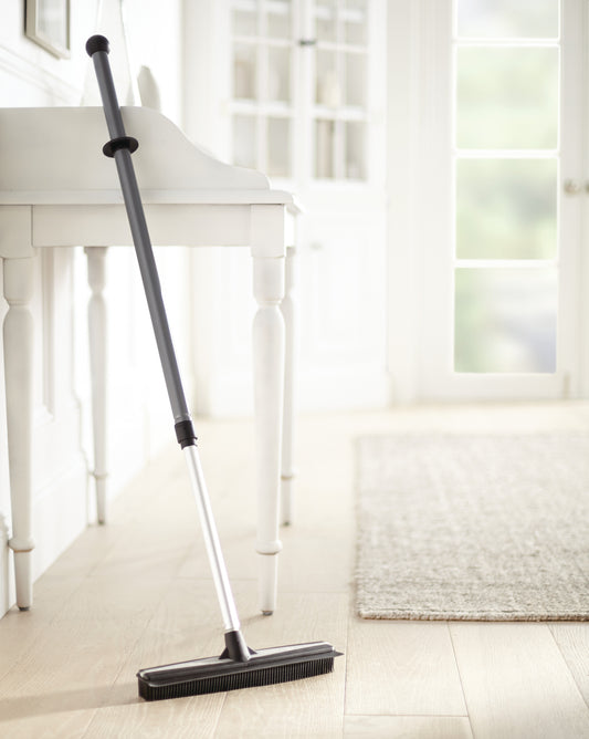 Teleskop moppeskaft med gummikost