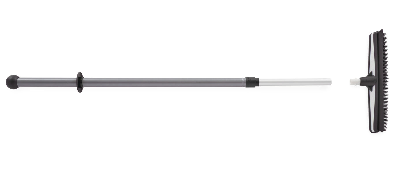 Teleskop moppeskaft med gummikost