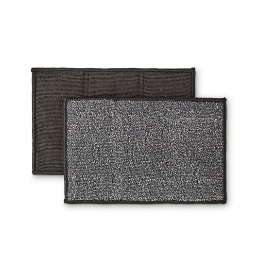 Ultra Scrub Cloth Set of 2, onyx