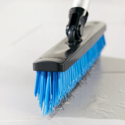 Teleskops moppeskaft med fugebørste