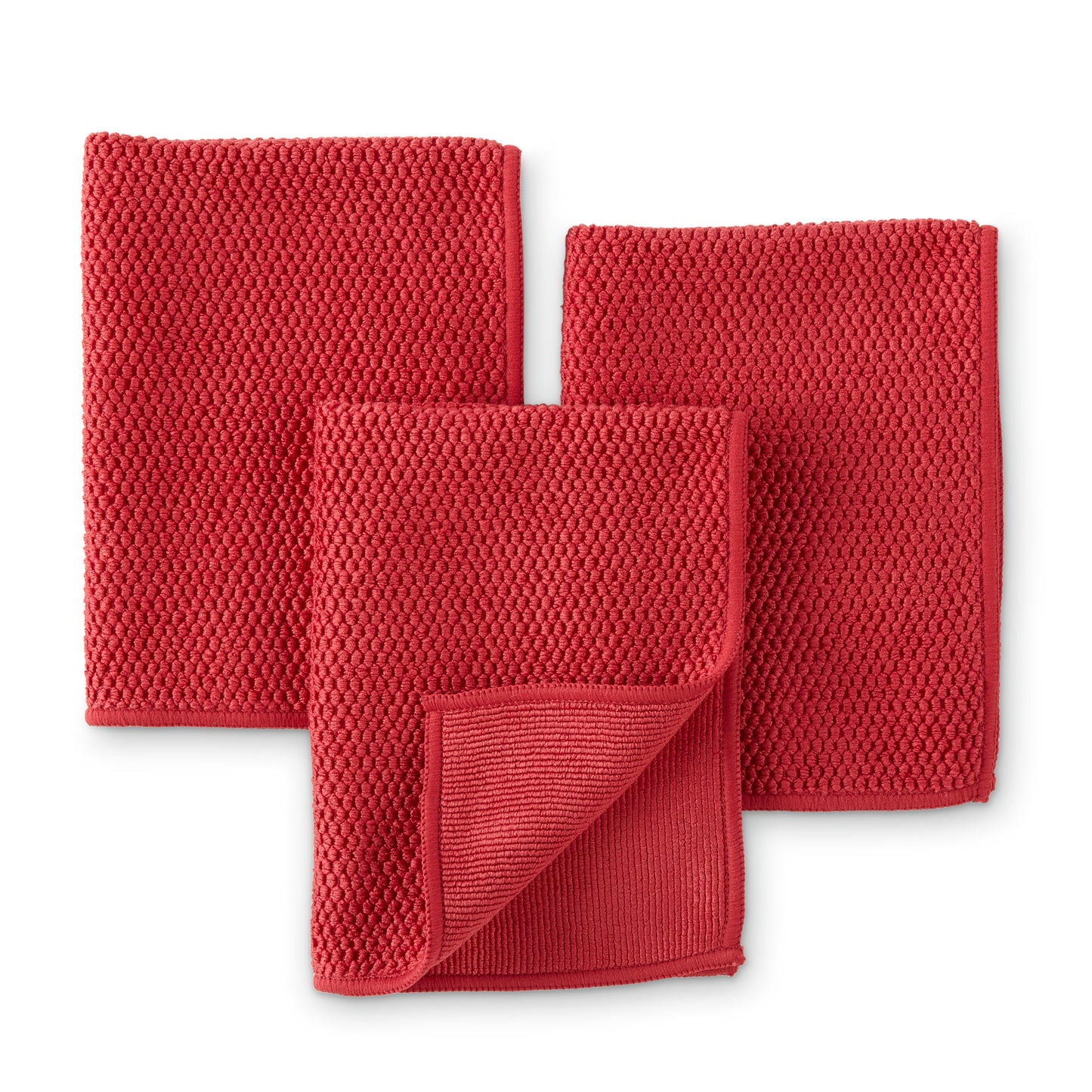Kitchen Cloth Trio, Cranberry LE
