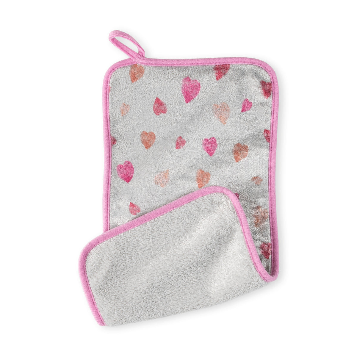 Makeup Removal Cloth Pink Heart